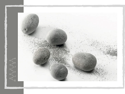 Рецепт съедобных камней в молекулярной кухне