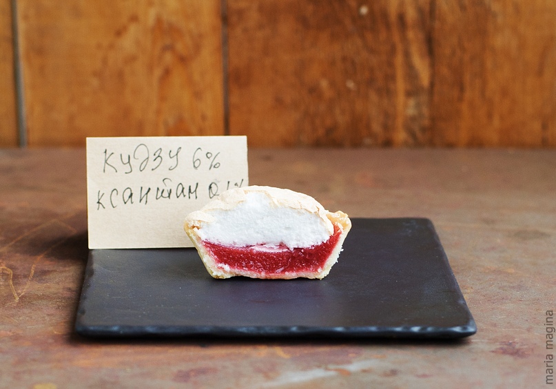 Начинка для ягодного пирога с ксантаном и кудзу